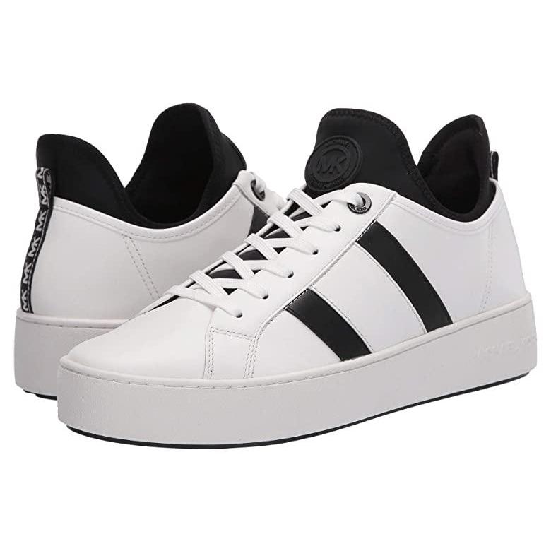 他店圧倒価格 最安値に挑戦 マイケル コース Ace Stripe Lace Up レディース スニーカー Optic White Axisヤフー店 通販 Yahoo ショッピング 30 Offアウトレットsale Www Mysmileteethwhitening Com