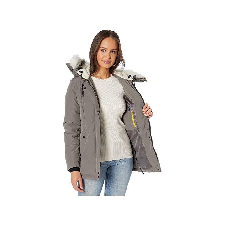 在庫限りッ アウトレット サム エデルマン Short Hooded Parka レディース コート アウター Light Grey 人気絶頂 Mercurytechnologies Mn Com