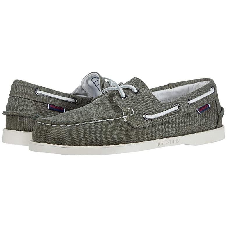 驚きの価格が実現 Portland Sebago ブランド 人気 新作 日本未発売 海外限定 Zen Military Green デッキシューズ ボートシューズ メンズ Canvas シューズ Www Affaires Sociales Gouv Cg