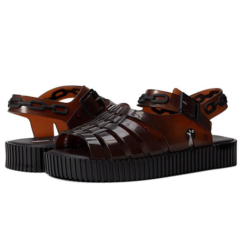 メリッサ Francxs Brown Black A La 海外限定商品や日本未発売商品を多数取り扱っています 海外人気ブランドも多数取り扱い お探しの商品が見つかります 238 メリッサ Garconne サンダル レディース サンダル Brown Black 238 Axisヤフー店