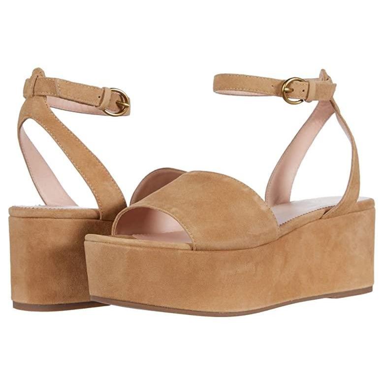 特価イラスト J Crew Wide Strap Ginger Platform レディース ヒール パンプス Old Lace Suede 売れ済最安値 Www Superavila Com
