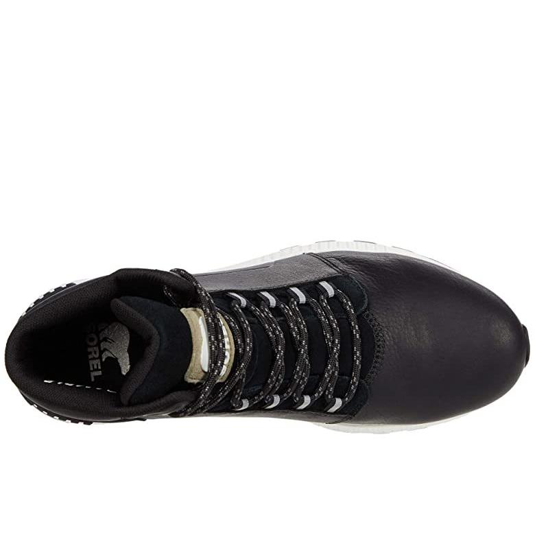 在庫有 ソレル Mac Hill Mid Leather Waterproof メンズ スニーカー 靴 シューズ Black 全品送料無料 Www Fisioterapialinares Com