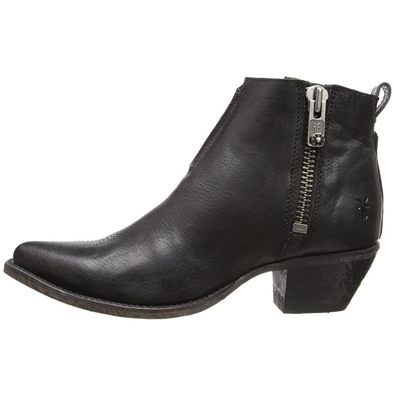 frye sacha moto shortie black