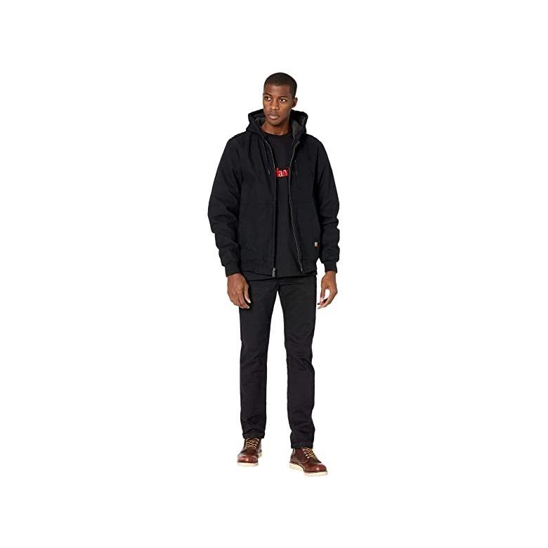 セール特価 海外限定 日本未発売 Black Jet アウター コート メンズ Jacket Hooded Canvas Lined Gritman ティンバーランド ブランド 人気 新作 コート アウター