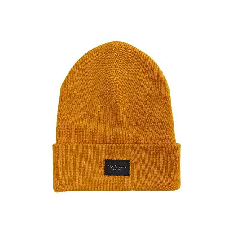 流行に Rag 1 Yellow 帽子 メンズ Beanie Addison Bone その他帽子 メンズサイズ One Size Www Performance Auto Sound Local Com