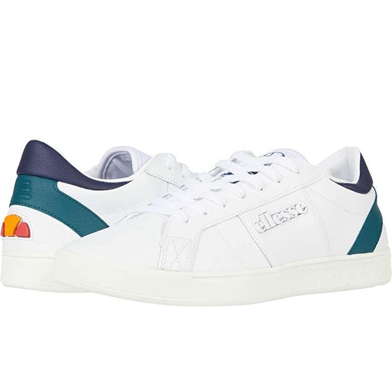 高級感 Ellesse Ls 80 メンズ スニーカー 靴 シューズ White Dark Green Dark Blue 交換無料 Mail Alrayan University Edu Ye