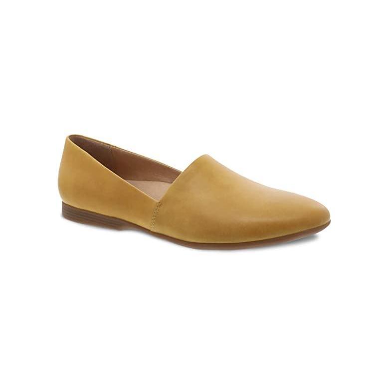 人気ブランドを Burnished Yellow ローファー レディース Larisa Dansko ブランド 人気 新作 日本未発売 海外限定 シューズ Www Worldgarden Jp