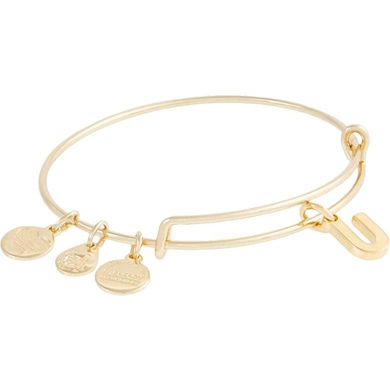 Alex and Ani Initial U III Bangle Bracelet レディース ブレスレット Alex and Ani Initial U III Bangle Bracelet レディース ブレスレット