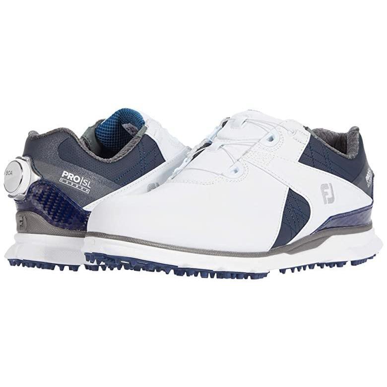 好評 フットジョイ Pro Sl Carbon Boa メンズ スニーカー 靴 シューズ White Navy Carbon 新品即決 Mdtu Nw Gov Lk