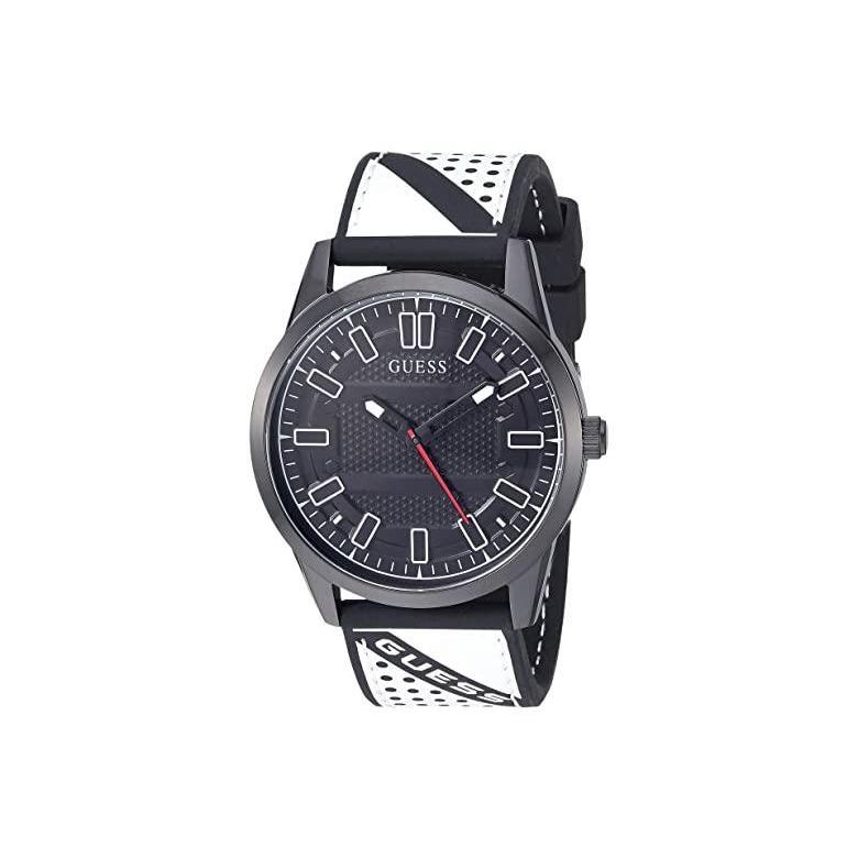超激安 ゲス Streak U1300g2 メンズ 腕時計 時計 ファッションウォッチ Black 激安の Off Field Com