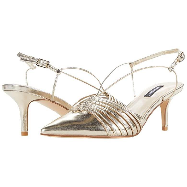 高品質の人気 レディース After ナインウエスト ブランド 人気 新作 日本未発売 海外限定 ヒール Gold パンプス シューズ