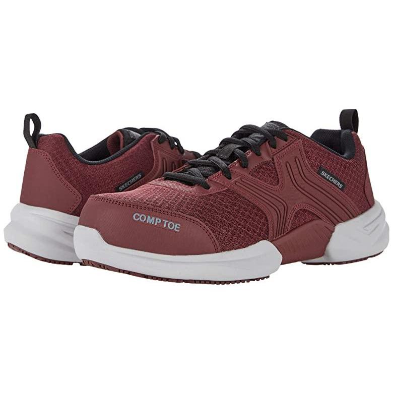 安い購入 日本未発売 海外限定 新作 Burgundy シューズ 靴 スニーカー メンズ Toe Comp Bomal スケッチャーズ ブランド 人気 シューズ