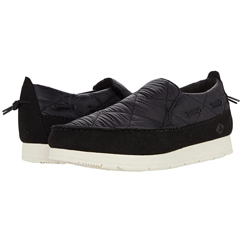 ランキングや新製品 メンズ Moc Sider Sperry ブランド 人気 新作 日本未発売 海外限定 ローファー Nylon Black シューズ Gvcomrec Com