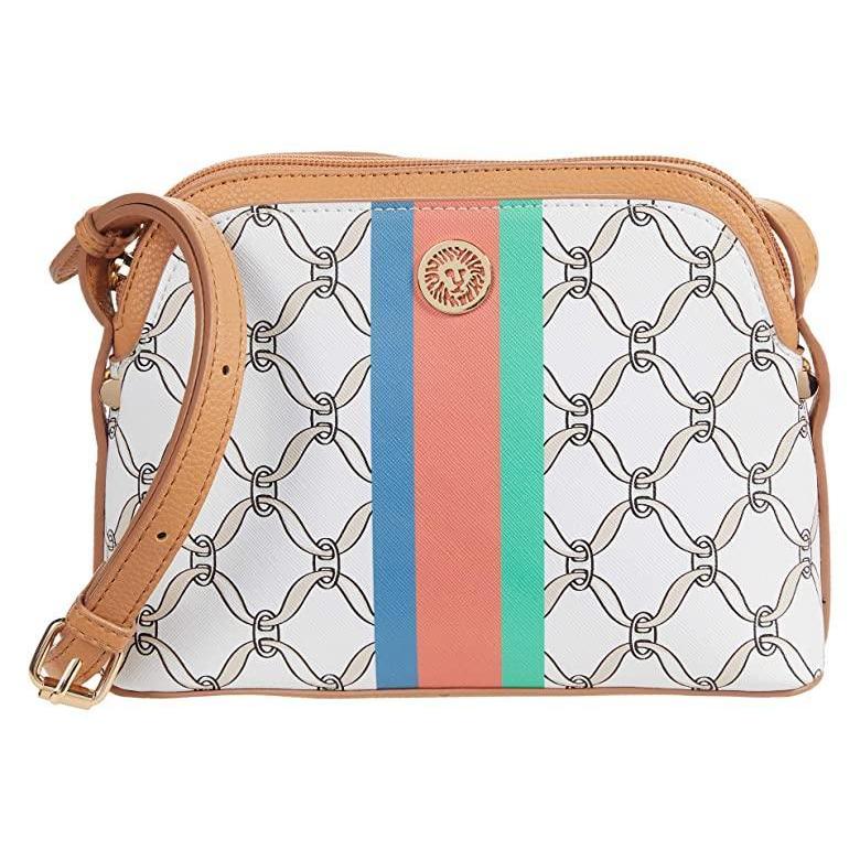 早割クーポン 海外限定 日本未発売 新作 人気 ブランド アンクライン Crossbody レディース ハンドバッグ かばん White Multi バッグ Vimaansuan Com