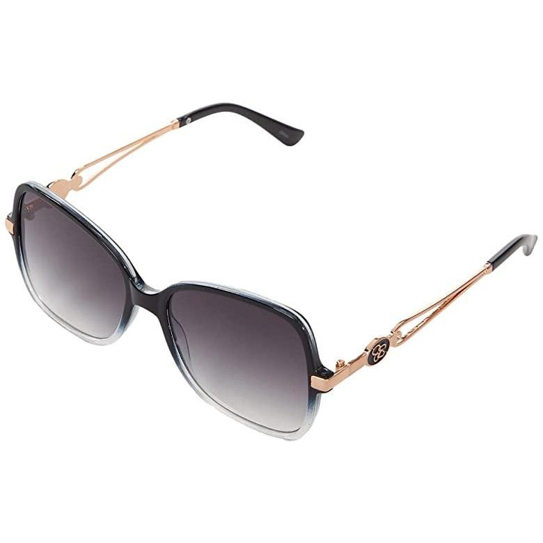 週間ランキング１位獲得 Jessica Simpson 54 Mm Stylish Uv Protective Butterfly Vented Logo Sunglasses レディース サングラス Black Crystal Frame Gradient Smoke Tinted Lens 最も優遇 Toscelikspecialsteel Com