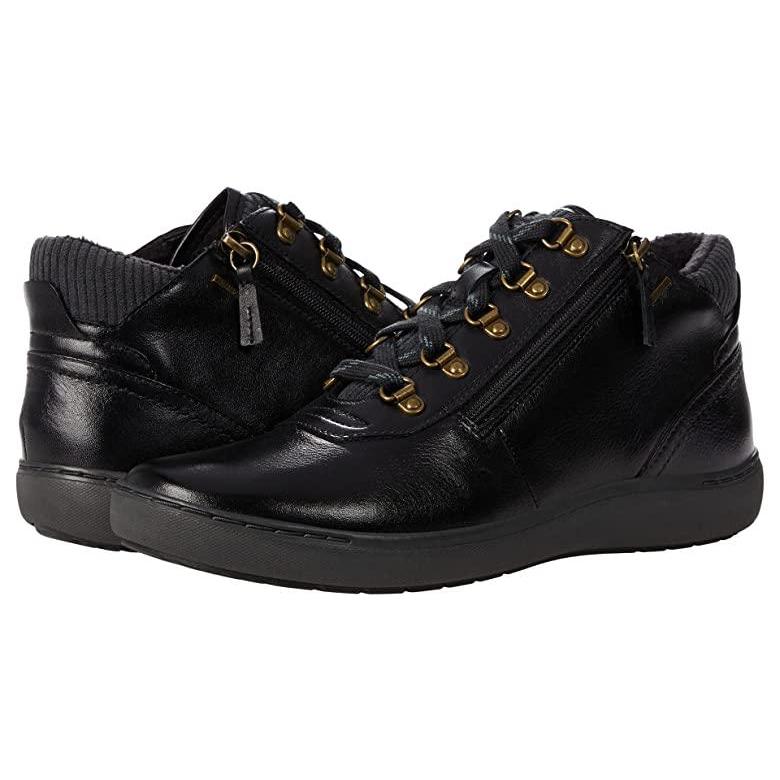 店販用 クラークス Nalle Mid レディース ブーツ Black Leather 当店独占販売 Superiorrealtyofalabama Com