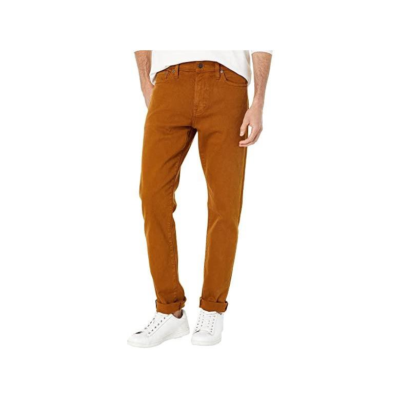 女の子向けプレゼント集結 Madewell ブランド 人気 新作 日本未発売 海外限定 Slim Cedar Dried ズボン パンツ メンズ Cedar Dried In Dye Garment In ボトムス パンツ Dagl Tg