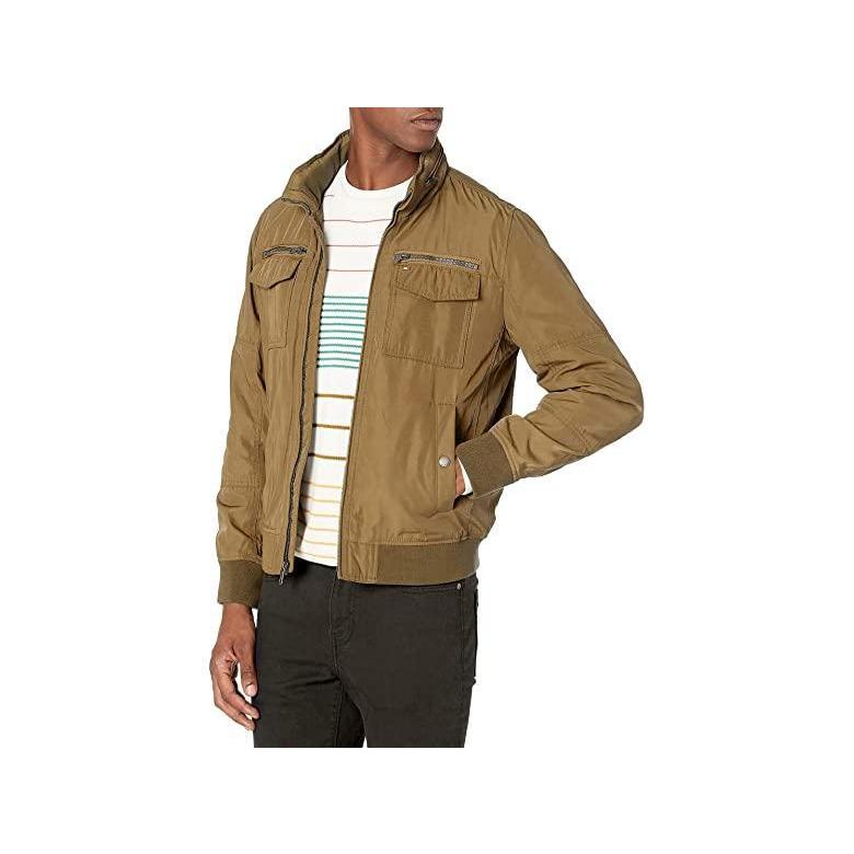 100 品質保証 海外限定 Unfilled Khaki アウター コート メンズ Jacket Bomber Performance トミー ヒルフィガー ブランド 人気 新作 日本未発売 コート アウター