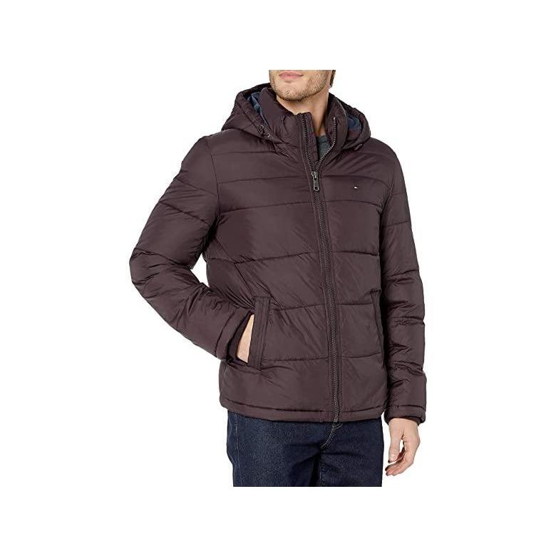 返品交換不可 海外限定 Port アウター コート メンズ Jacket Puffer Hooded Legacy トミー ヒルフィガー ブランド 人気 新作 日本未発売 コート アウター Dagl Tg