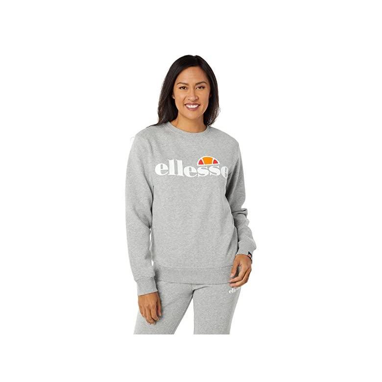 最も優遇 スウェット パーカー レディース Sweatshirt Crew Agata Ellesse ブランド 人気 新作 日本未発売 海外限定 フード Marl Grey トップス Vixpark Com