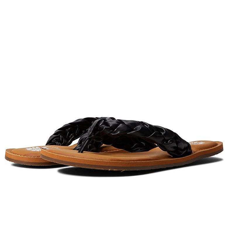 セール 登場から人気沸騰 Yellow Box Dauphine レディース サンダル Black サンダル レディースサイズ 7 Baskincoffee Vicom Corp Com