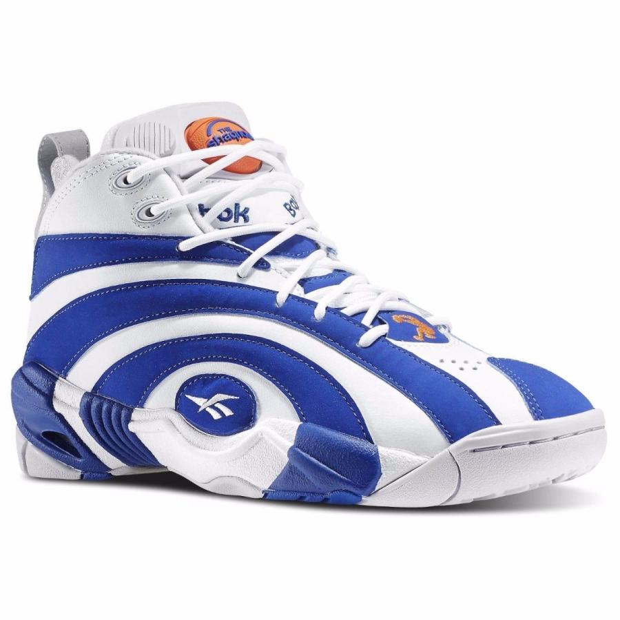 リーボック Reebok ポンプ シャックノーシス Pump Shaqnosis メンズ スニーカー M49243 バスケット ブルー M49243 Axisヤフー店 通販 Yahoo ショッピング