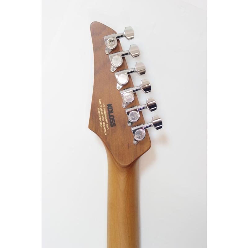 美品 KOLOSS X6 Sunset KOLOSS X6 SUNSET エレキギター(アルミ削出しボディ ロース