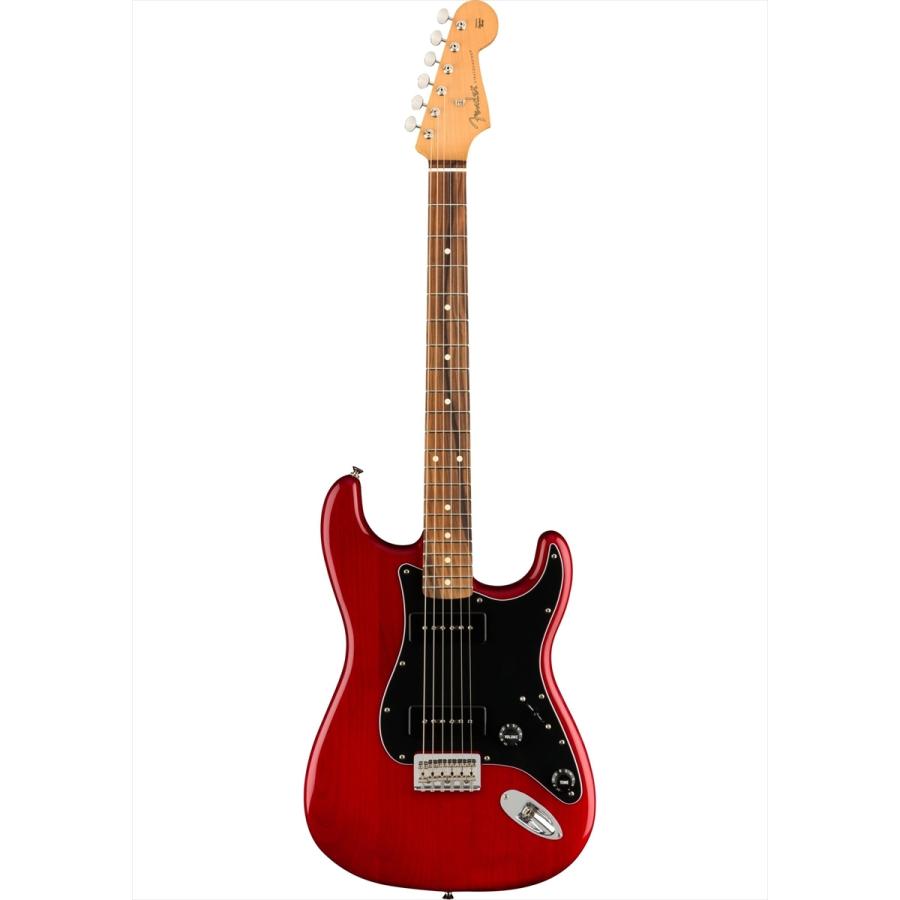 Fender　Noventa Stratocaster Crimson Red Transparent