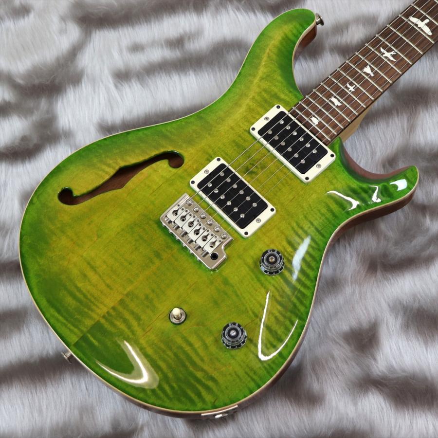 PRS (Paul Reed Smith) Bolt-On - CE 24 Semi-Hollow Eriza Verde