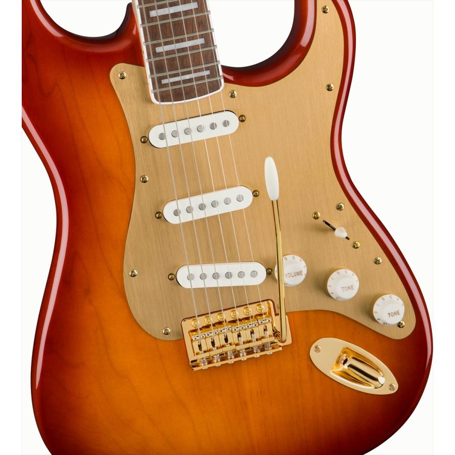 Squier by Fender　40th Anniversary Stratocaster Gold Edition Sienna Sunburst｜ma2da｜04
