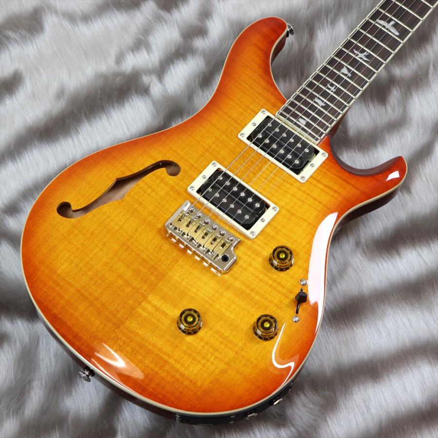 PRS (Paul Reed Smith) SE Custom 24 Semi-Hollow Piezo Vintage