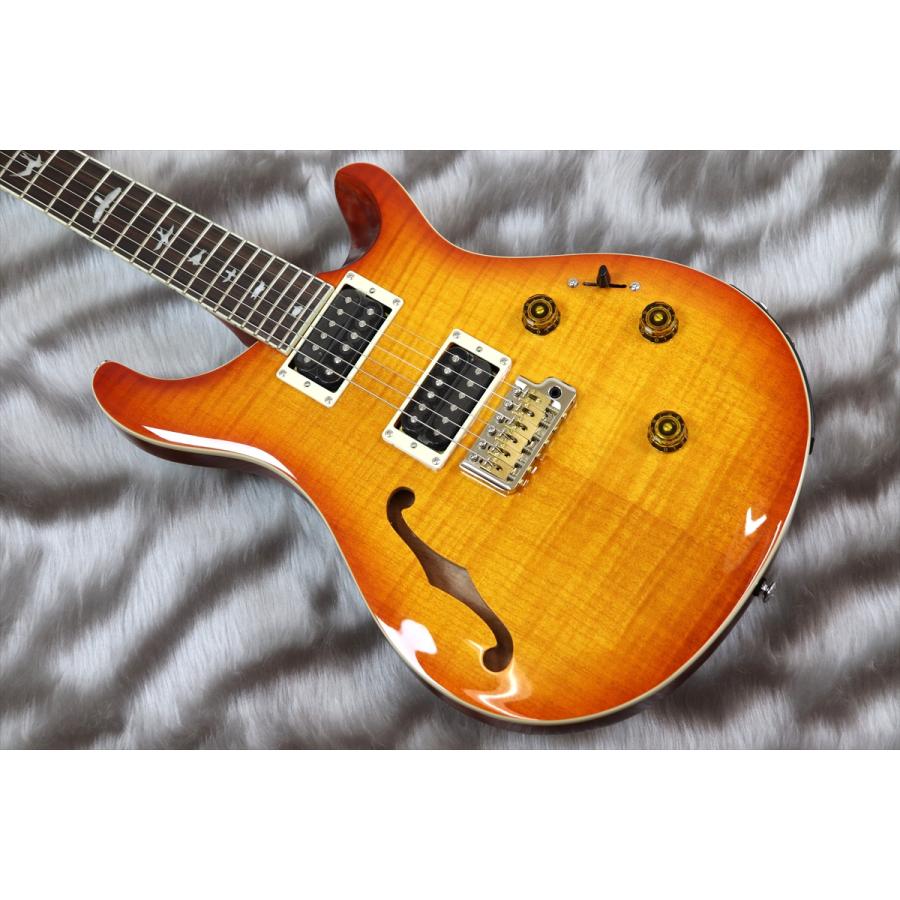 PRS (Paul Reed Smith) SE Custom 24 Semi-Hollow Piezo Vintage