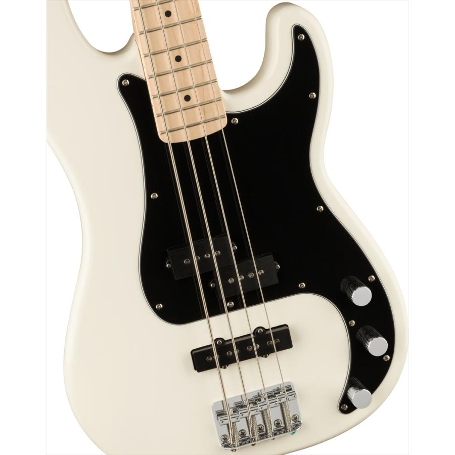 Squier by Fender Affinity Series Precision Bass PJ Olympic White