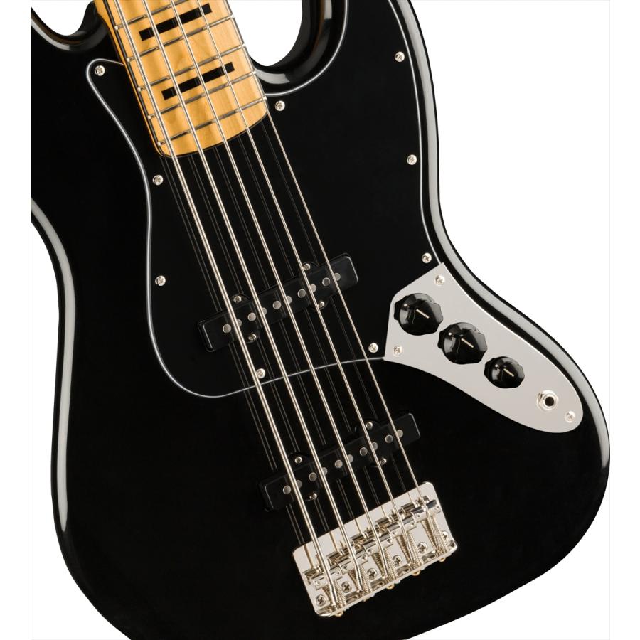 Squier by Fender Classic Vibe '70s Jazz Bass V Black : 松田楽器店