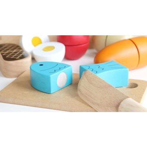 エドインターのPETIT MARCHE　First Little Chef　ファーストリトルシェフ　アルコール除菌OK　木製ままごとセット | エド・インター | 04