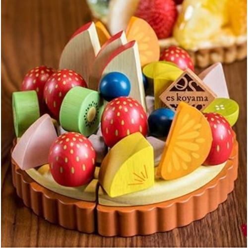 エドインターのPETIT MARCHE　夢のフルーツタルト　アルコール除菌OK　木製ままごと | エド・インター