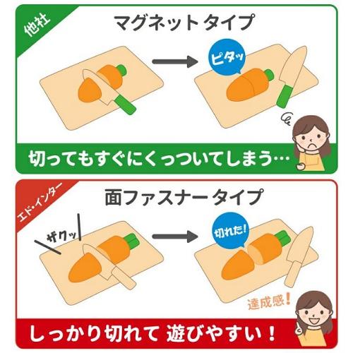 エドインターのPETIT MARCHE　食材いっぱい！ままごとフライパンセット　アルコール除菌OK　木製ままごとセット | エド・インター | 04