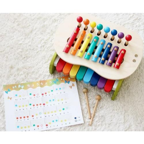 エドインター　森のメロディーメーカー　色でわかる楽譜つき　音を楽しむ木製玩具 | エド・インター | 01