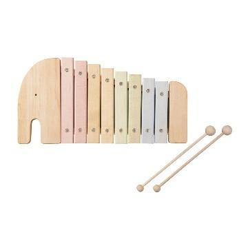 エドインター　楽器　エレフェントシロフォン　音を楽しむ木製玩具　おうち時間 | エド・インター