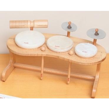 ナカノ Rhythm Poco (リズムポコ) ドラムセット こどものための本物の