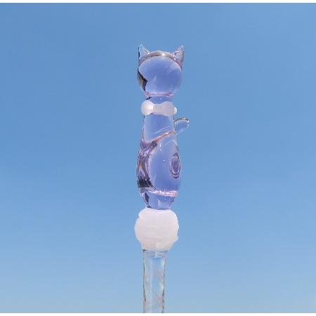 Glass kaoria ガラスペン にゃんこ グラスカオリア ガラスペン にゃんこペン glass kaoria : 松枝