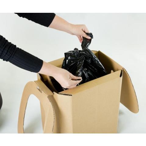 おしりにやさしい簡易トイレ 非常用ダンボール製組立式トイレ（5回分） |  | 05