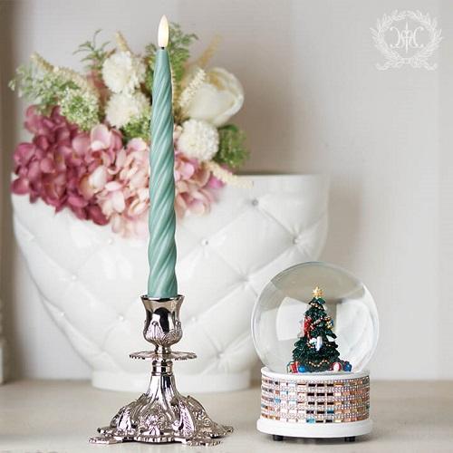 本日のみセール】高級スノードームクリスマスツリー　ハルモニア スノードーム/グリーンクリスマスツリー｜クリスマス雑貨の通販