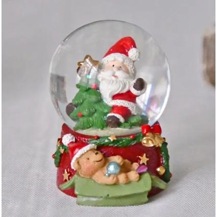 HARMONIER（ハルモニア） ミニスノードームベアー＆サンタ ツリー