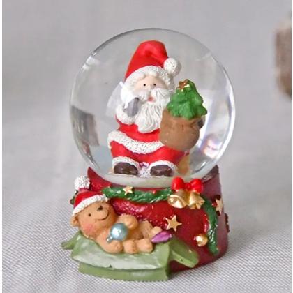 HARMONIER（ハルモニア） ミニスノードームベアー＆サンタ ツリー