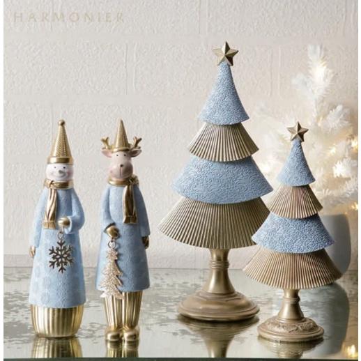 HARMONIER ⭐︎ハルモニア⭐︎クリスマスオブジェ4点セット！ HARMONIER（ハルモニア） ウインターブルーツリーオブジェ/ショート