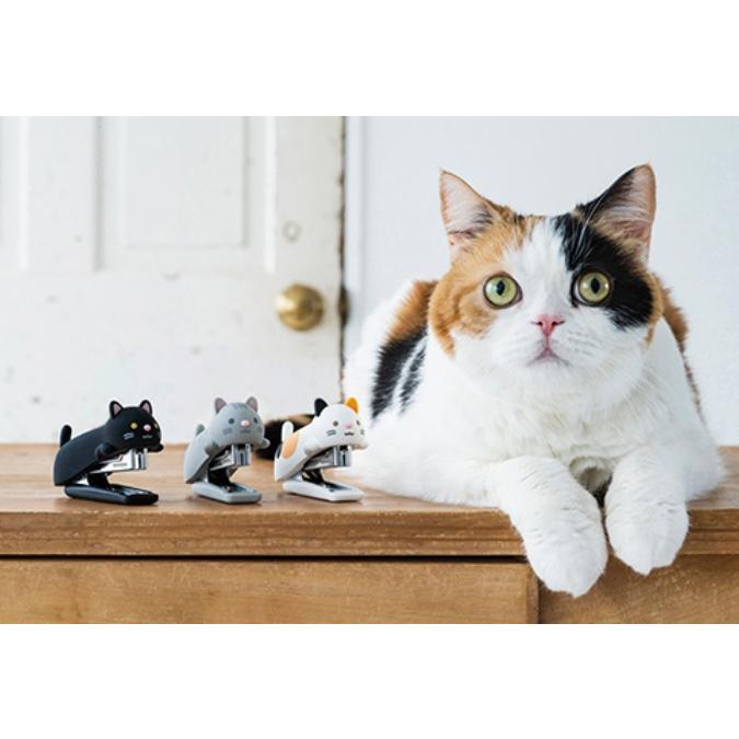 限定　MAXマックス　シリコンカバーホッチキス5　ねこ | マックス | 06