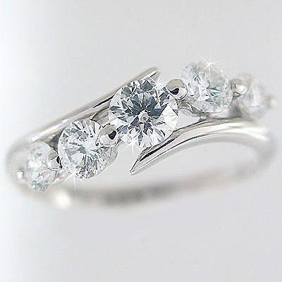 ダイヤモンド プラチナ トータル1.0ct 婚約指輪 結婚記念日 Pt950 指輪 ダイヤ 1ct｜ma38｜06