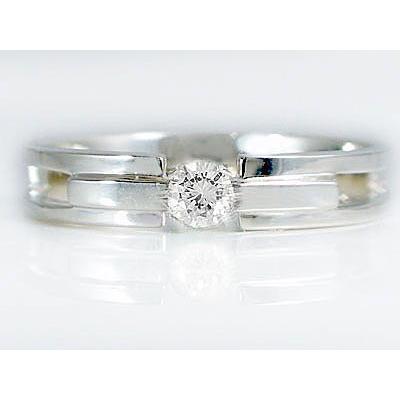 ダイヤモンド ホワイトゴールド ペアリング マリッジリング 結婚指輪 2本セット K10wg ダイヤ 0.10ct ストレート カップル｜ma38｜04