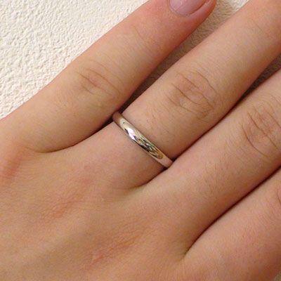 ダイヤモンド ホワイトゴールド ペアリング 結婚指輪 マリッジリング